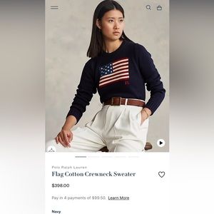 Ralph Lauren Flag Sweater